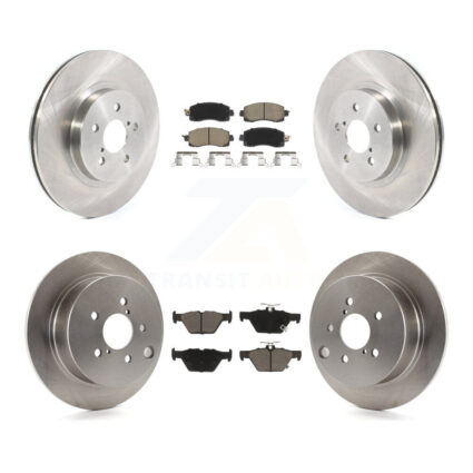 Front Rear Disc Brake Rotors And Ceramic Pads Kit For Subaru Crosstrek K8C-100820