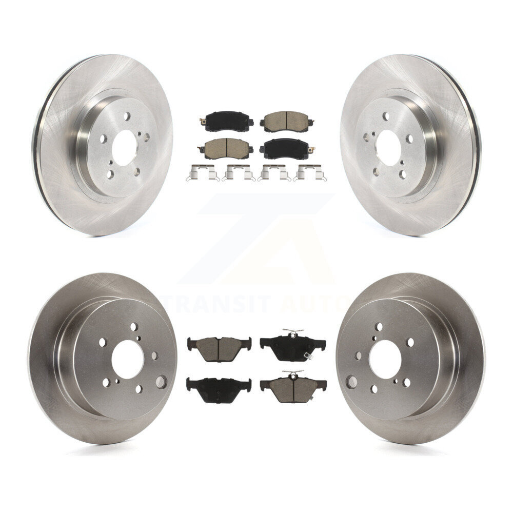 Front Rear Disc Brake Rotors And Ceramic Pads Kit For Subaru Crosstrek K8C-100820