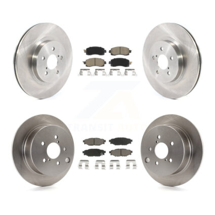 Front Rear Disc Brake Rotors And Ceramic Pads Kit For Subaru Crosstrek Impreza K8C-100821
