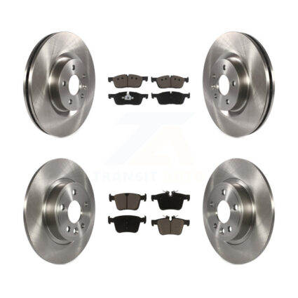 Front Rear Disc Brake Rotors Ceramic Pad Kit For Land Rover Discovery Sport Jaguar E-Pace K8C-100825