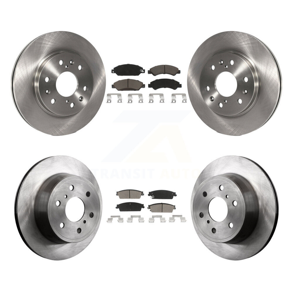Front Rear Brake Rotor & Ceramic Pad Kit For Chevrolet Avalanche Cadillac GMC Tahoe Yukon K8C-100828