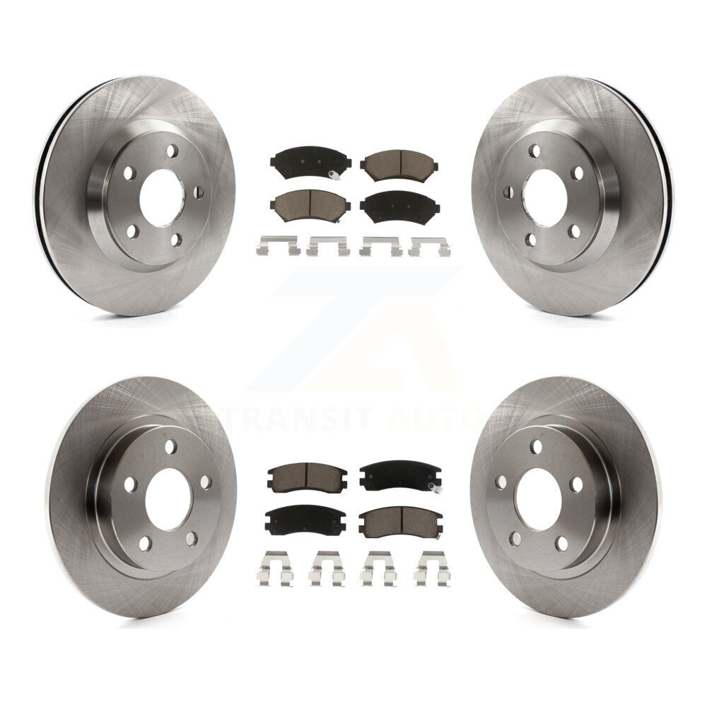 Front Rear Brake Rotor & Ceramic Pad Kit For Buick LeSabre Pontiac Bonneville Park Avenue K8C-100858