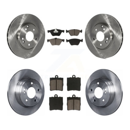 Front Rear Disc Brake Rotor & Ceramic Pad Kit For Chrysler Crossfire Mercedes-Benz SLK320 K8C-100881