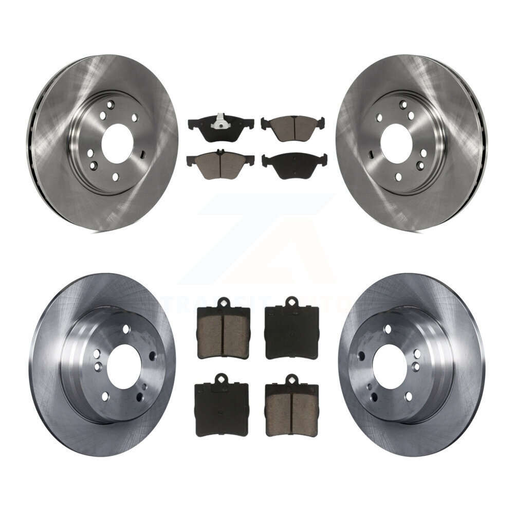 Front Rear Disc Brake Rotor & Ceramic Pad Kit For Chrysler Crossfire Mercedes-Benz SLK320 K8C-100881