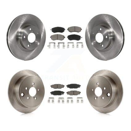 Front Rear Brake Rotor Ceramic Pad Kit For Subaru Impreza Outback Sport 2.5i Premium K8C-100925