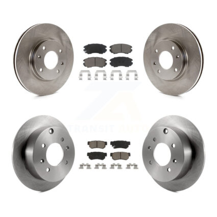 Front Rear Disc Brake Rotors And Ceramic Pads Kit For Hyundai Sonata Kia Optima Magentis K8C-101004