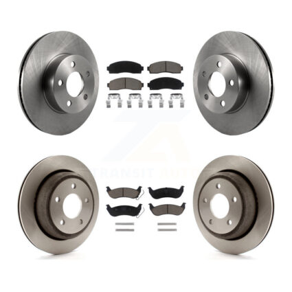 Front Rear Disc Brake Rotors And Ceramic Pads Kit For Ford Ranger Mazda B4000 K8C-101169