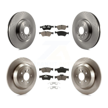 Front Rear Brake Rotor Ceramic Pad Kit For Mercedes-Benz ML350 ML320 ML500 R320 R350 R500 K8C-101178
