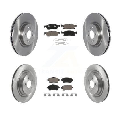 Front Rear Disc Brake Rotors And Ceramic Pads Kit For Mercedes-Benz GL350 GLS450 GL450 K8C-101188