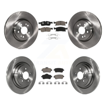 Front Rear Disc Brake Rotors Ceramic Pad Kit For Mercedes-Benz ML350 GLE350 ML250 GLE300d K8C-101189