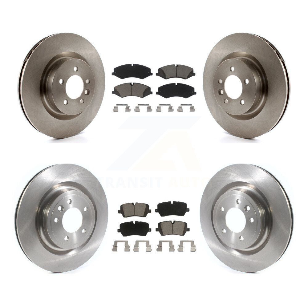 Front Rear Disc Brake Rotors And Ceramic Pads Kit For Land Rover Range Sport Discovery K8C-101229
