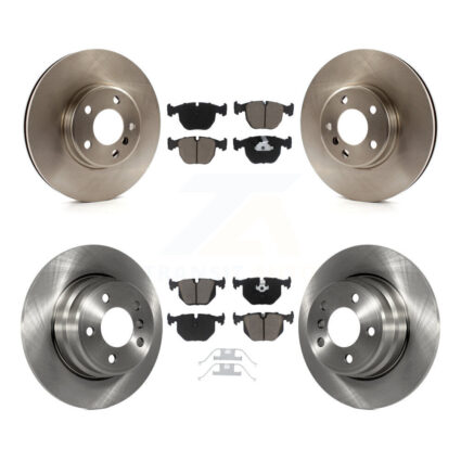 Front Rear Disc Brake Rotors And Ceramic Pads Kit For BMW X5 K8C-101247