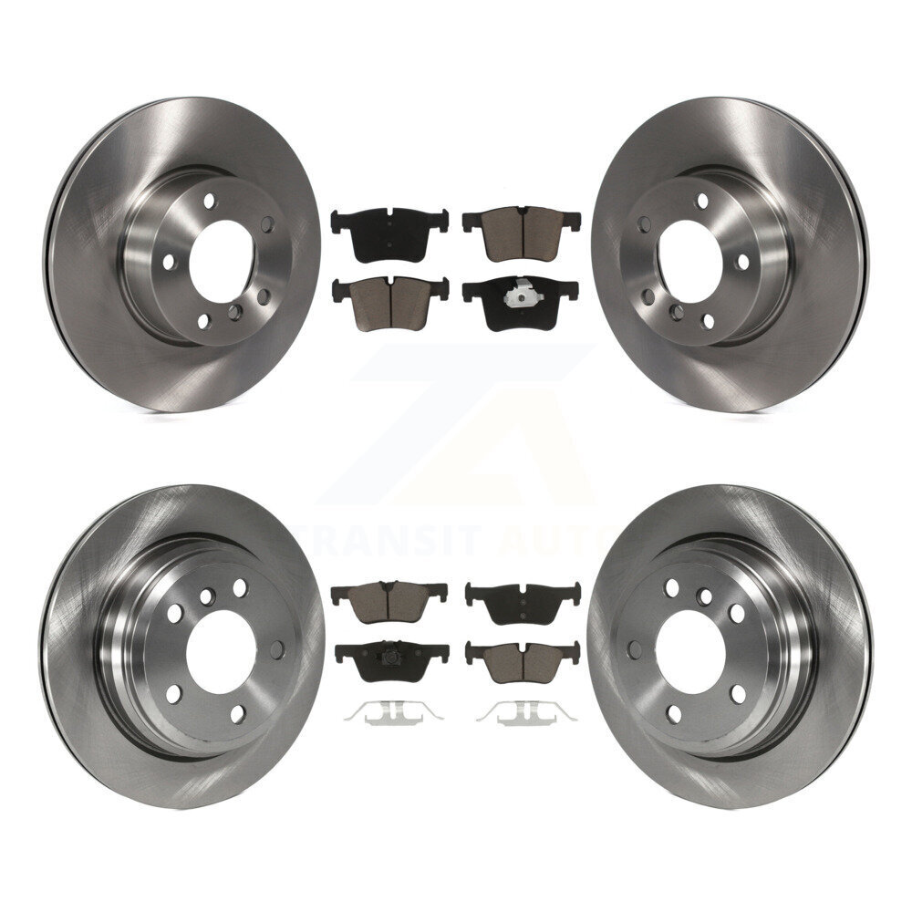 Front Rear Disc Brake Rotors And Ceramic Pads Kit For BMW 320i xDrive 328d K8C-101308