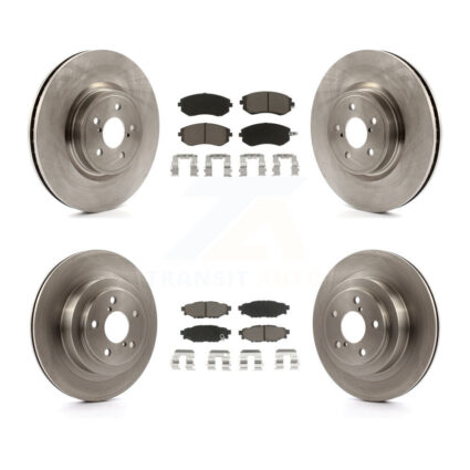 Front Rear Disc Brake Rotors And Ceramic Pads Kit For Subaru Legacy K8C-101403