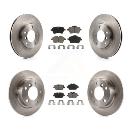 Front Rear Disc Brake Rotors And Ceramic Pads Kit For Mini Cooper Countryman Paceman K8C-101441