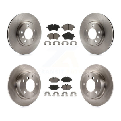 Front Rear Disc Brake Rotors And Ceramic Pads Kit For Mini Cooper Countryman Paceman K8C-101442