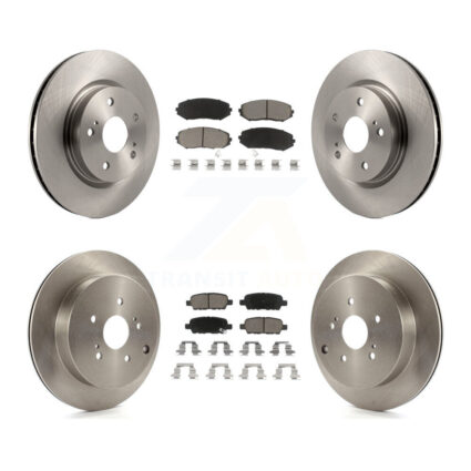 Front Rear Disc Brake Rotors And Ceramic Pads Kit For 2009-2013 Suzuki Grand Vitara K8C-101514