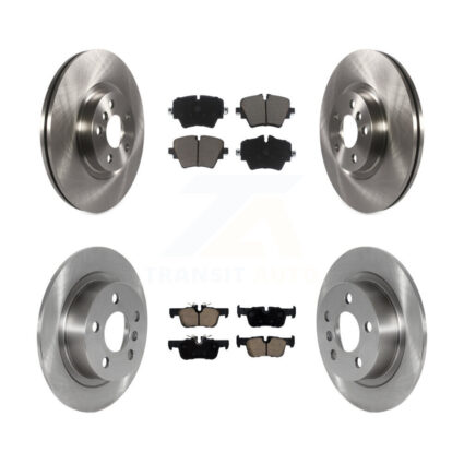 Front Rear Disc Brake Rotors And Ceramic Pads Kit For Mini Cooper Countryman S ALL4 K8C-101544