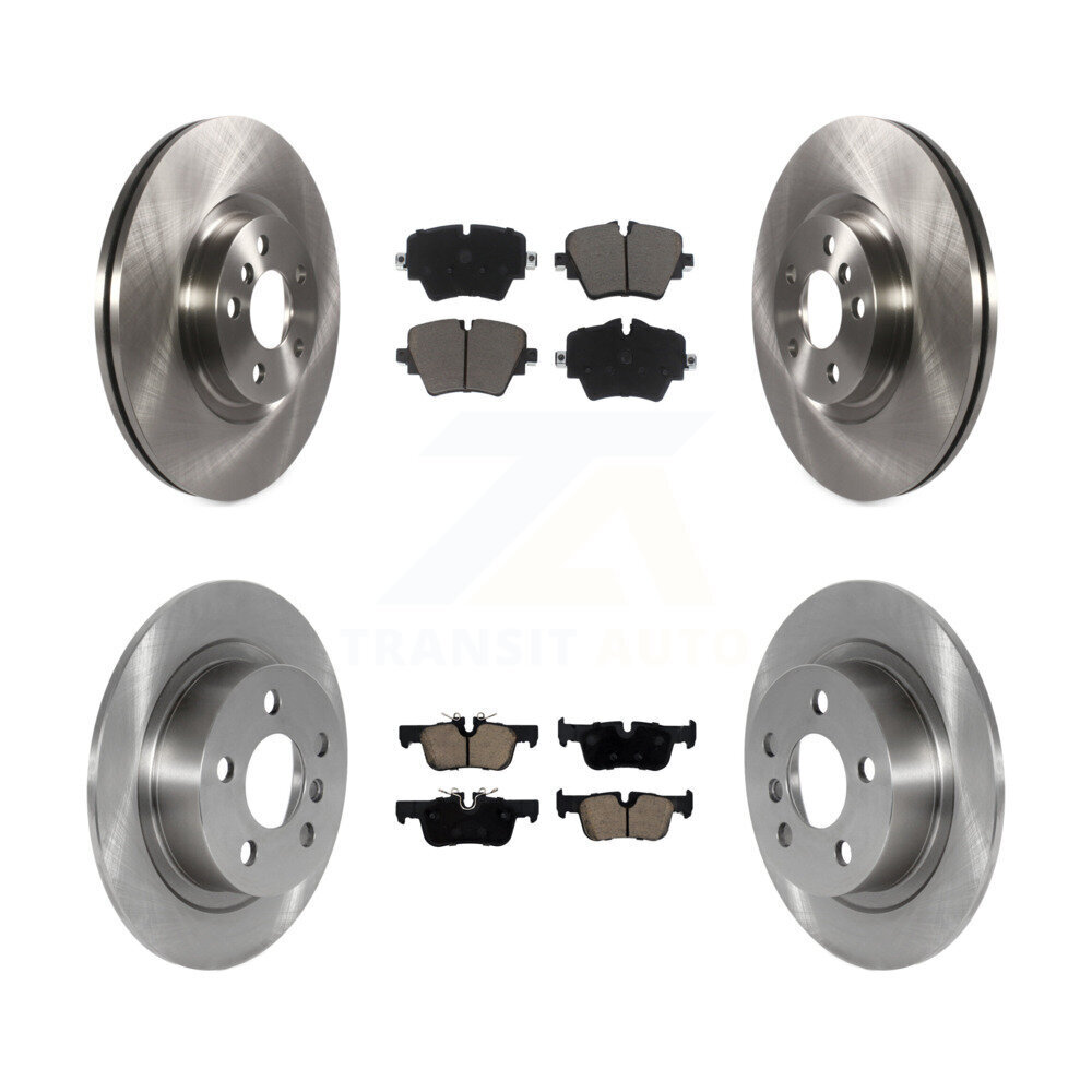 Front Rear Disc Brake Rotors And Ceramic Pads Kit For Mini Cooper Countryman S ALL4 K8C-101544
