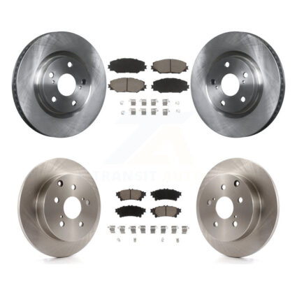 Front Rear Disc Brake Rotors And Ceramic Pads Kit For 2016-2020 Toyota Mirai K8C-101545