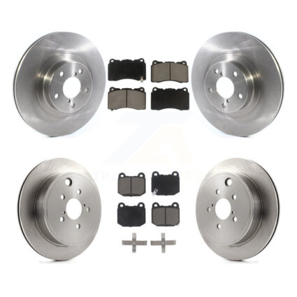 Front Rear Disc Brake Rotors And Ceramic Pad Kit For 2019 Toyota 86 Without Brembo Brakes K8C-101560