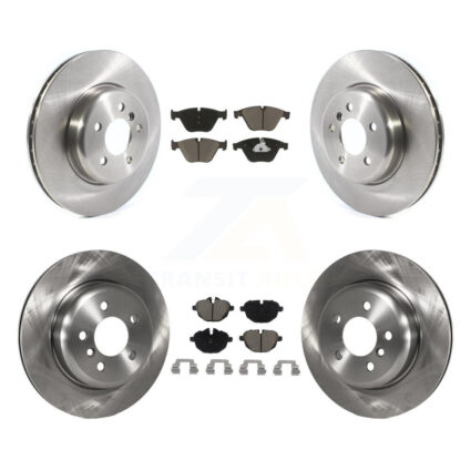 Front Rear Disc Brake Rotors And Ceramic Pads Kit For BMW 535i xDrive 535d ActiveHybrid 5 K8C-101565