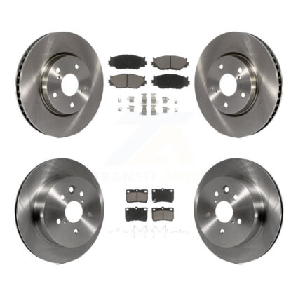 Front Rear Brake Rotor Ceramic Pad Kit For Lexus IS250 Vehicles Built Canadian Market K8C-101566