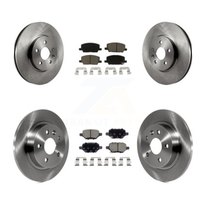 Front Rear Disc Brake Rotors And Ceramic Pads Kit For Buick Encore Chevrolet Trax K8C-101591