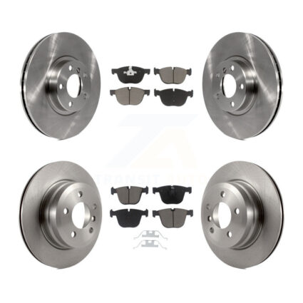 Front Rear Disc Brake Rotors And Ceramic Pads Kit For 2009 BMW X6 xDrive35i From 10 08 K8C-101595