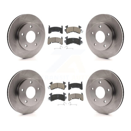 Front Rear Disc Brake Rotor & Ceramic Pad Kit For Cadillac Eldorado Buick Riviera Seville K8C-101602