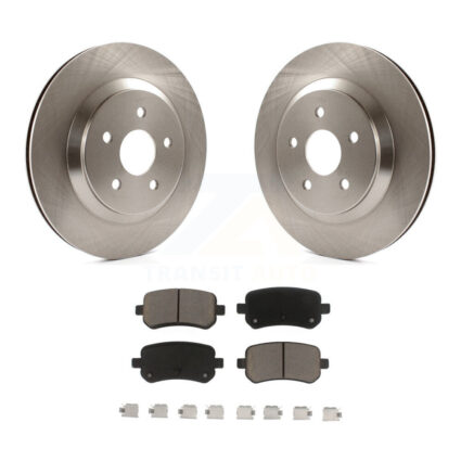 Rear Disc Brake Rotors And Ceramic Pads Kit For 2004-2007 Ford Freestar Mercury Monterey K8C-101618