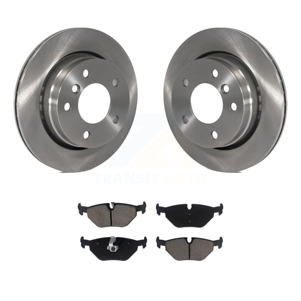 Rear Disc Brake Rotors And Ceramic Pads Kit For BMW 320i 323i 328i 323Ci K8C-101628