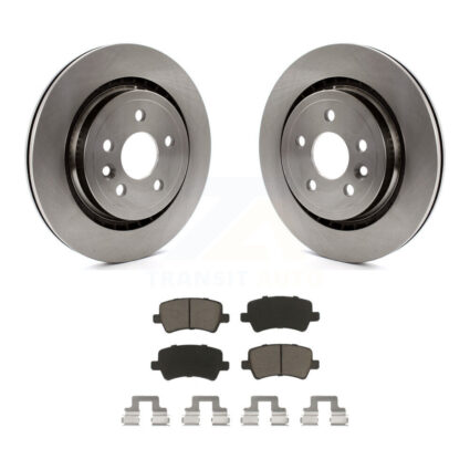 Rear Disc Brake Rotors And Ceramic Pads Kit For Volvo XC70 S60 V60 S80 V70 K8C-101632