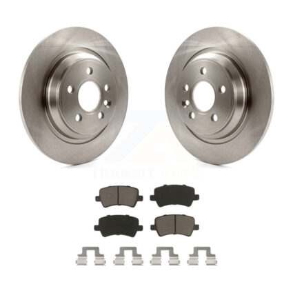 Rear Disc Brake Rotors And Ceramic Pads Kit For Volvo XC70 S60 V60 S80 Cross Country V70 K8C-101633