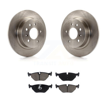 Rear Disc Brake Rotors And Ceramic Pads Kit For Saab 9-5 K8C-101635