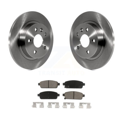 Rear Disc Brake Rotor Ceramic Pad Kit For Chevrolet Cruze Trax Buick Encore Sonic Limited K8C-101638