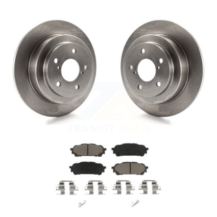 Rear Disc Brake Rotors And Ceramic Pads Kit For Subaru Impreza Forester Saab 9-2X K8C-101646