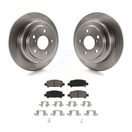 Rear Disc Brake Rotors And Ceramic Pads Kit For Subaru Forester Impreza K8C-101647