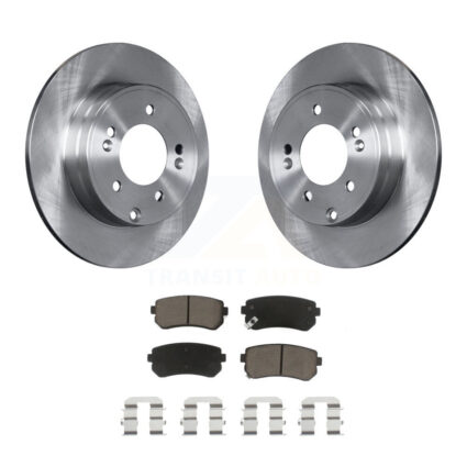 Rear Disc Brake Rotors And Ceramic Pads Kit For Hyundai Tucson Sonata Kia Cadenza K8C-101662