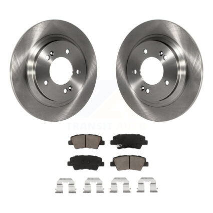 Rear Disc Brake Rotors And Ceramic Pads Kit For Kia Optima Hyundai Sonata Soul EV Cadenza K8C-101663