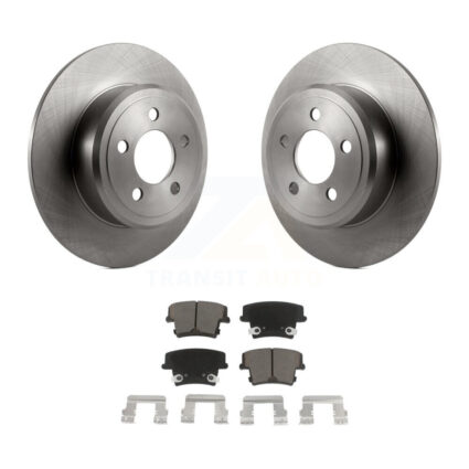 Rear Brake Rotor Ceramic Pad Kit For Dodge Chrysler 300 Charger Challenger Magnum Avenger K8C-101679