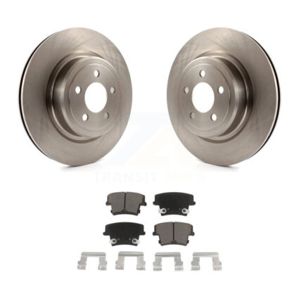 Rear Disc Brake Rotors And Ceramic Pads Kit For Dodge Charger Magnum K8C-101682