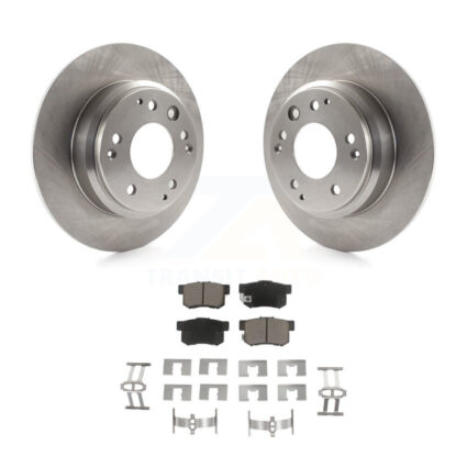 Rear Disc Brake Rotors And Ceramic Pads Kit For Honda Odyssey Acura Legend RL Isuzu Oasis K8C-101699