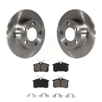 Rear Disc Brake Rotors And Ceramic Pads Kit For Audi Allroad Quattro A6 K8C-101700