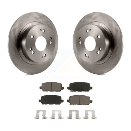 Rear Disc Brake Rotors And Ceramic Pads Kit For 2016-2022 Honda HR-V K8C-101710