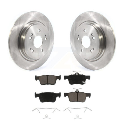 Rear Disc Brake Rotors And Ceramic Pads Kit For 2019-2021 Acura RDX K8C-101737