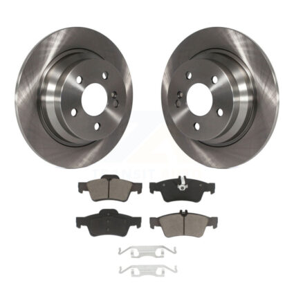 Rear Disc Brake Rotors Ceramic Pad Kit For Mercedes-Benz E350 E320 E250 E300 E500 E63 AMG K8C-101761
