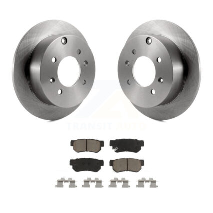 Rear Disc Brake Rotors And Ceramic Pads Kit For Hyundai Sonata Kia Optima Magentis K8C-101770