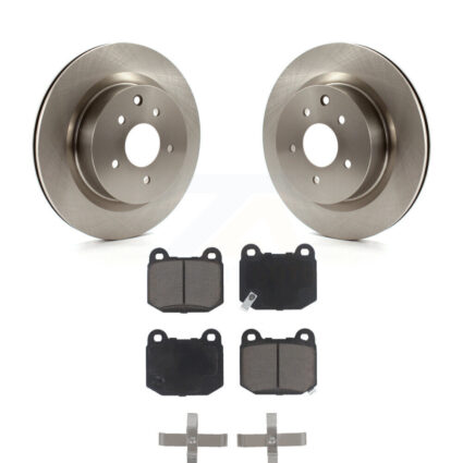 Rear Disc Brake Rotor And Ceramic Pad Kit For Nissan 350Z INFINITI G35 With Brembo Brakes K8C-101771