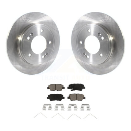 Rear Disc Brake Rotors And Ceramic Pads Kit For Hyundai Elantra Kia Niro Ioniq K8C-101783